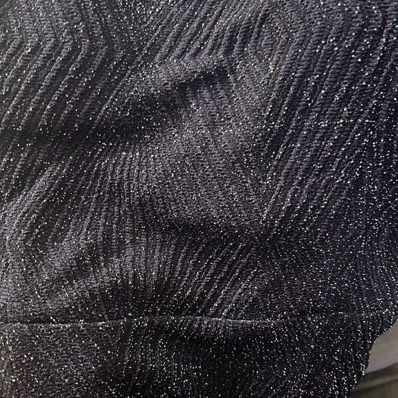 Windsor midi length navy blue dress with slit - Picture 6 of 6